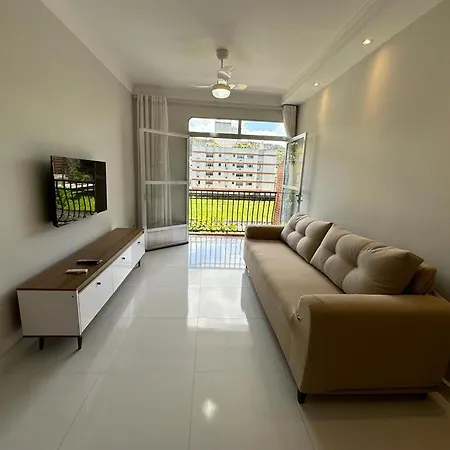 Ap 3! Lindo Com Sacada, Apenas 250 Metros Da Praia Da Enseada! Guaruja Exterior photo
